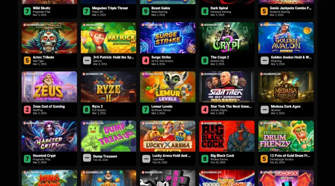 Slot game data analysis with Python web scraping and visualization